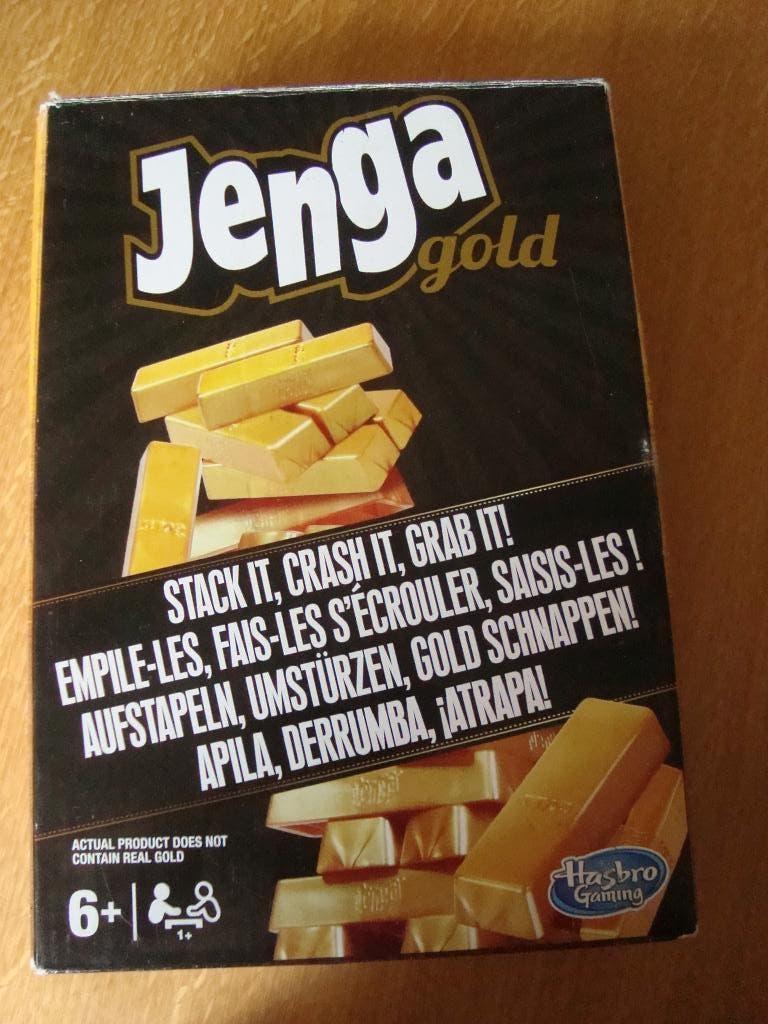 Jenga gold, Ophalen of Verzenden, Zo goed als nieuw
