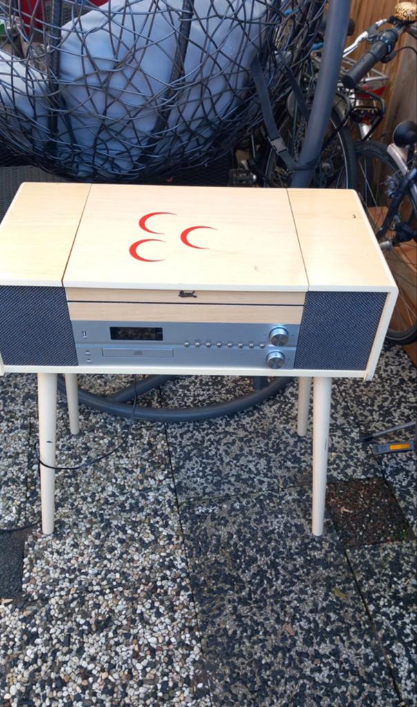 Dual Platenspeler met CD-speler en radio, Ophalen of Verzenden, Zo goed als nieuw, Platenspeler, Dual