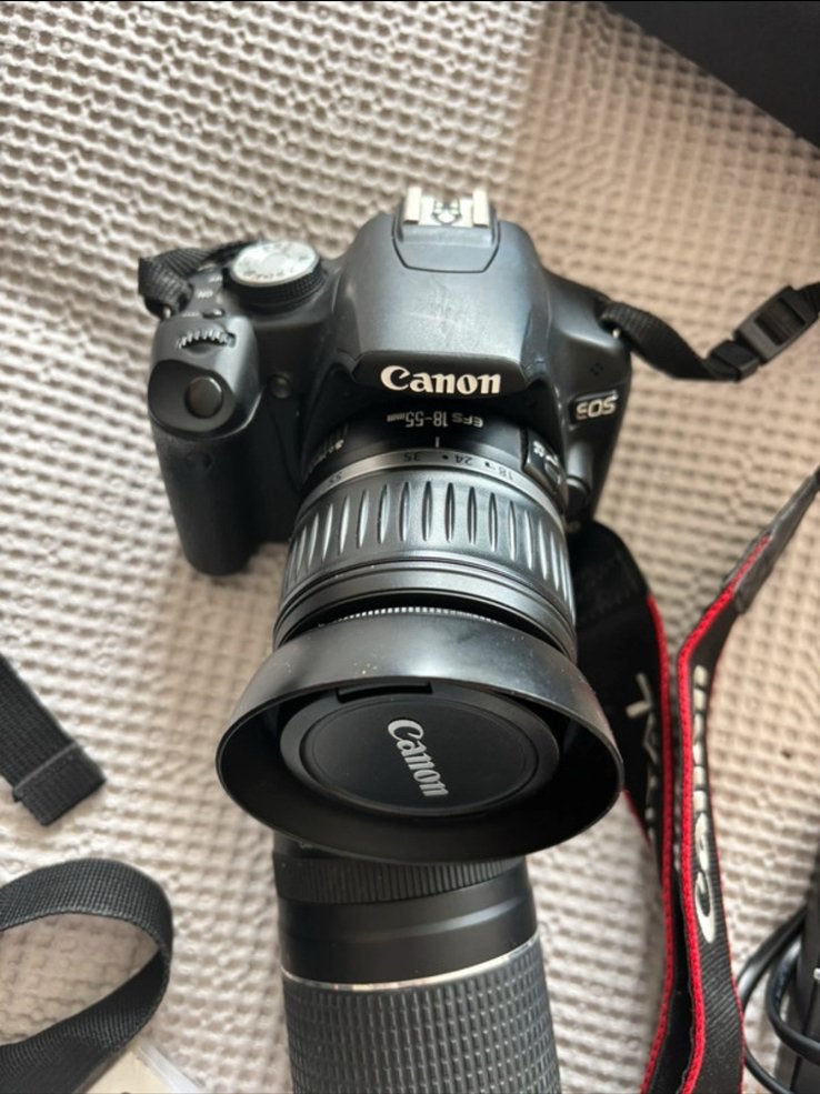 Canon eos500d, Audio, Tv en Foto, Fotocamera's Digitaal, Lensdop, Gebruikt, Spiegelreflex, Canon