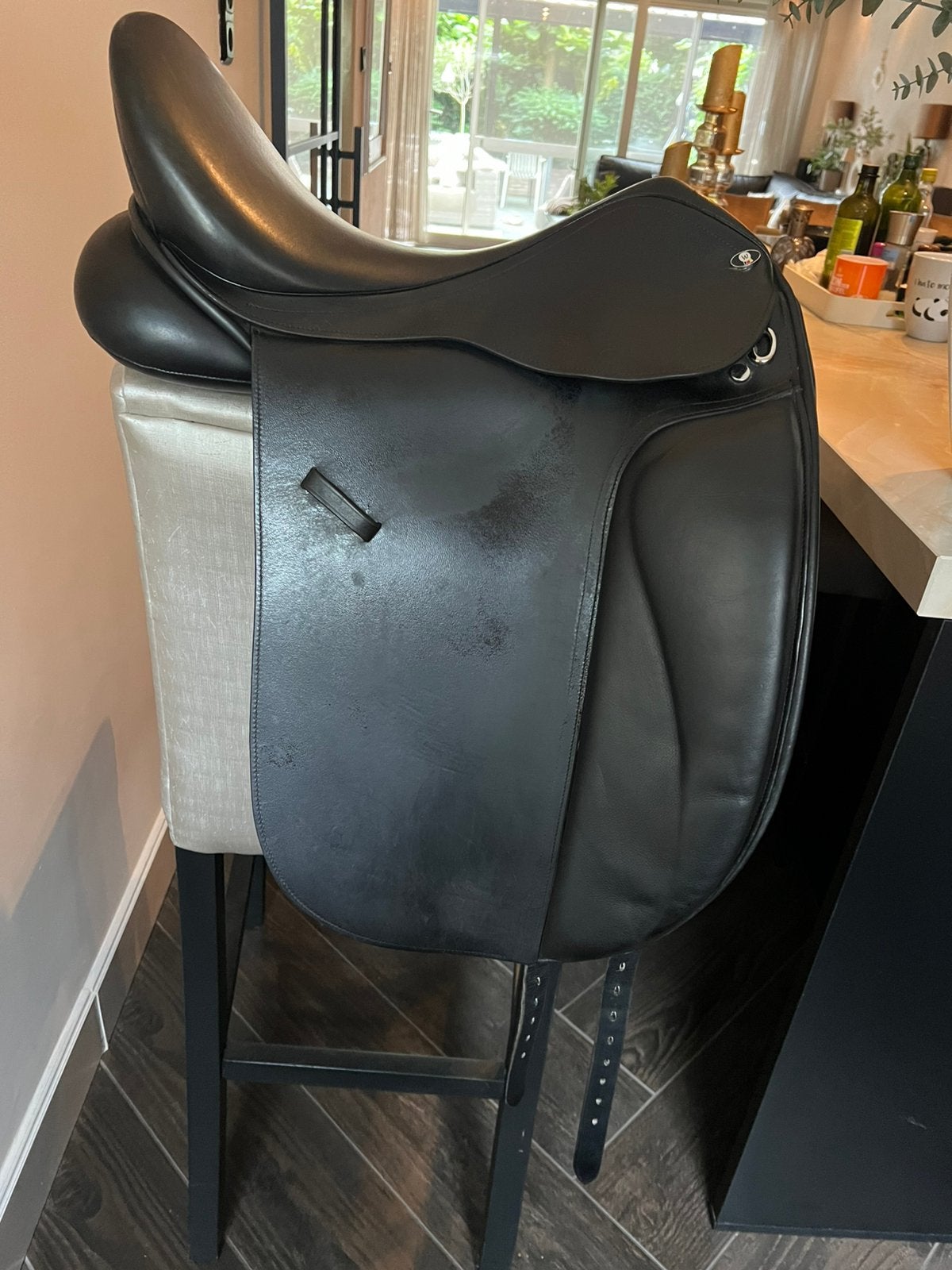 Waldhausen premium line dressuurzadel 17.5 inch, Dieren en Toebehoren, Ophalen, Zo goed als nieuw, Dressuur
