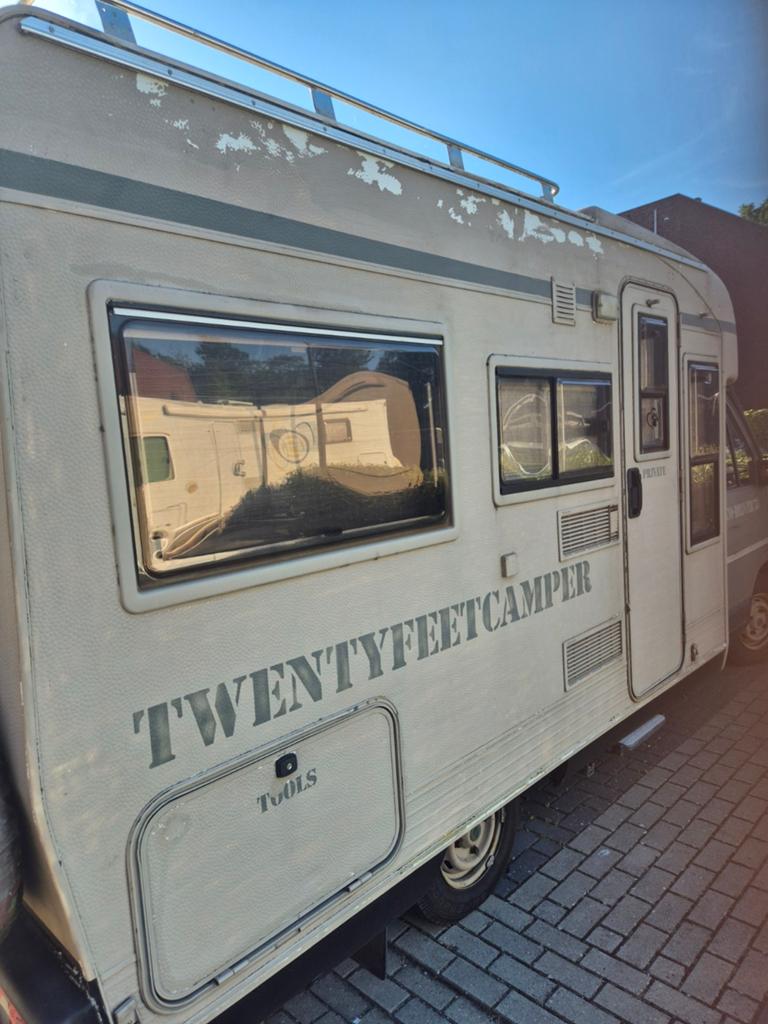 Renault rapido 1996, eens een keer geen witte camper, Caravans en Kamperen, Camper Inkoop