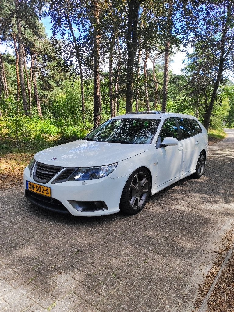 Saab 9-3 2.8 T V6 AERO  Estate XWD AUT 2011 Wit