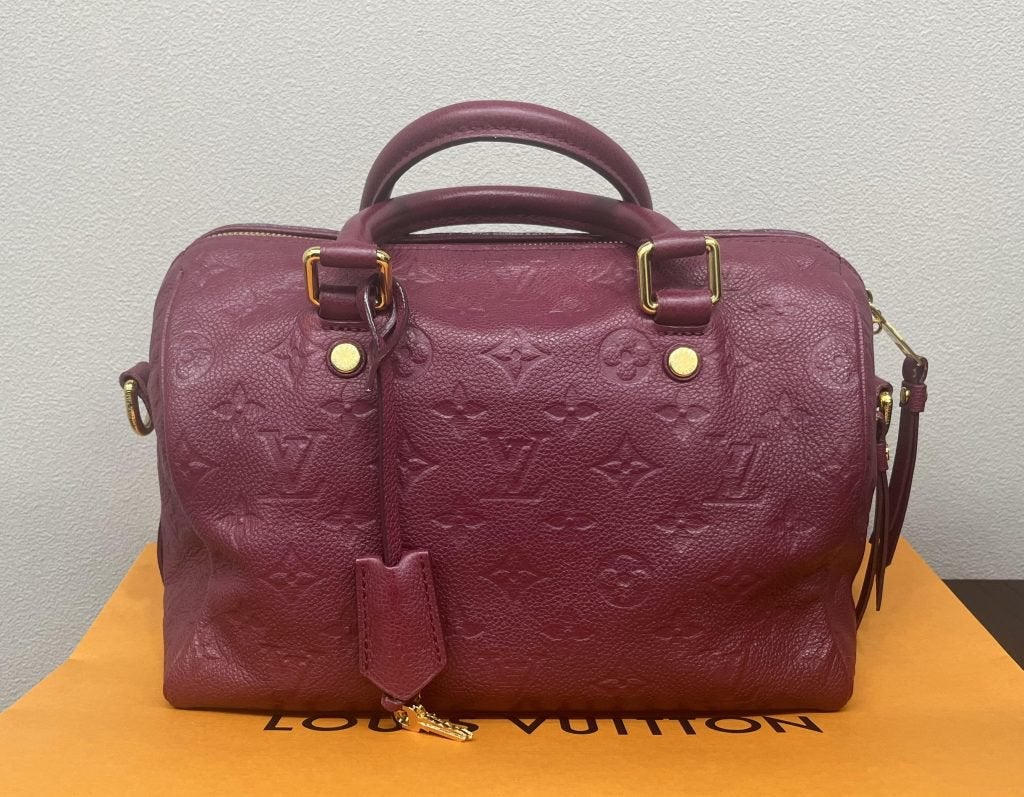 Louis Vuitton Speedy 25 Bordeaux  Tas, Ophalen of Verzenden