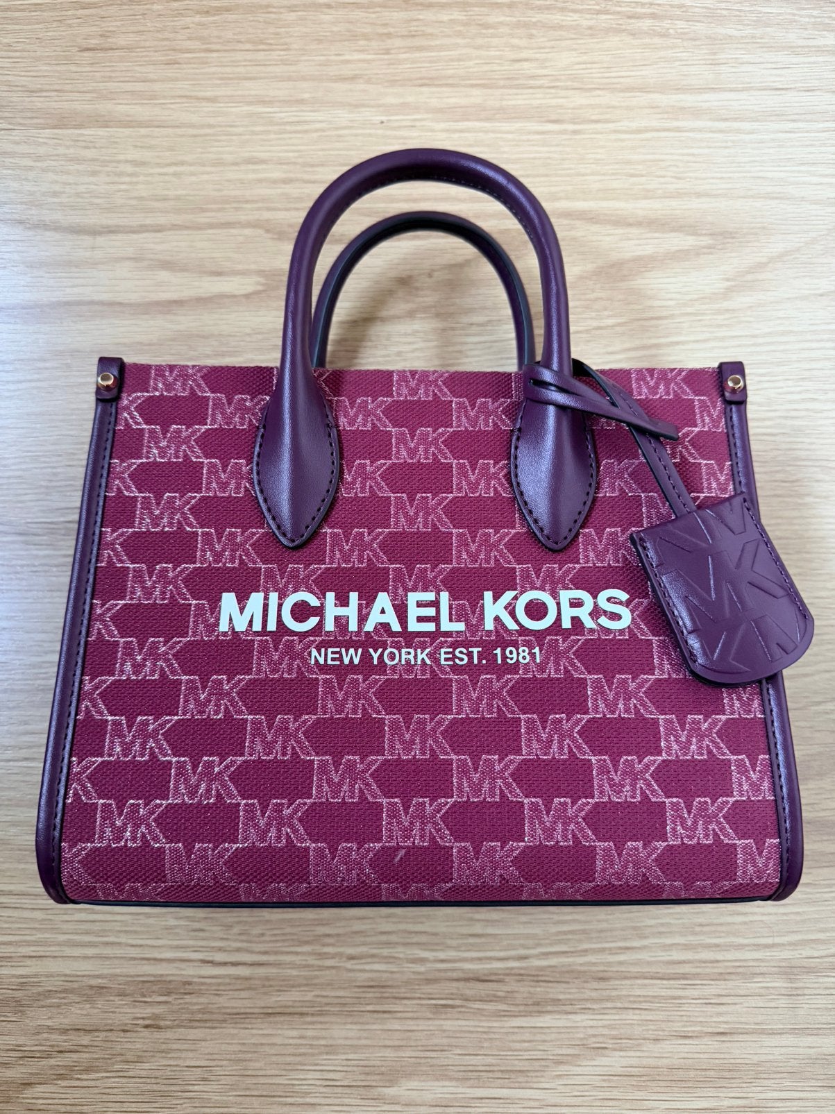Michael Kors bordeaux rode tas nieuw, Ophalen of Verzenden, Nieuw, Rood, Schoudertasje