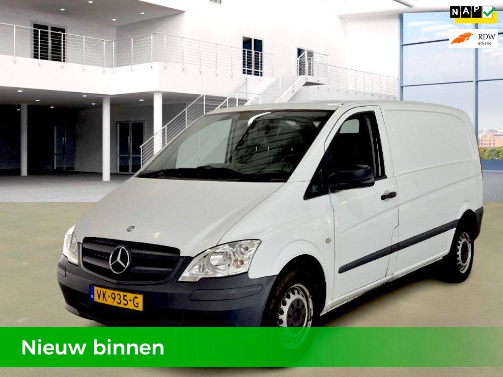 Mercedes-Benz Vito 110 CDI 320 *NETTO PRIJS €6400 * AIRCO, Auto's, Euro 5, Achterwielaandrijving, Bedrijf, Nieuw