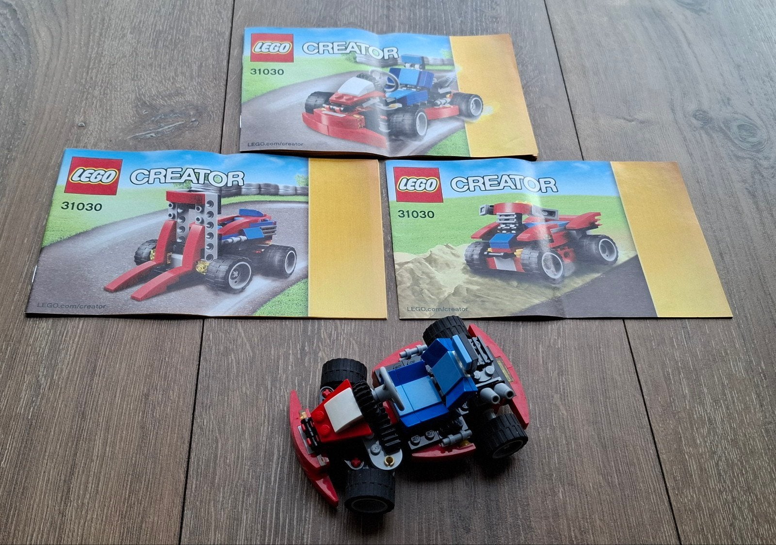 Lego Creator 3-in-1, Rode go-kart 31030, Lego, Overige typen, Ophalen of Verzenden, Zo goed als nieuw