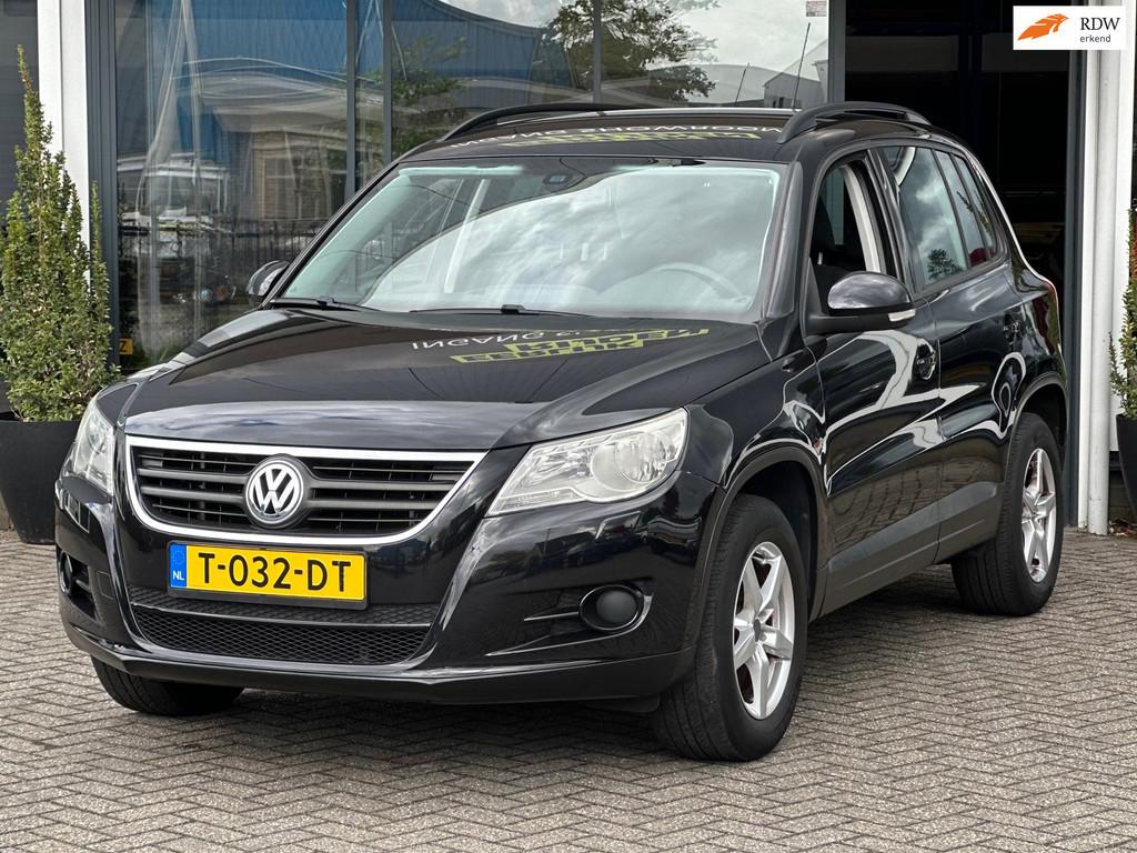 Volkswagen Tiguan 1.4 TSI Trend&Fun 4Motion / Carplay, Auto's, Gebruikt, 4 cilinders, Zwart, Bedrijf