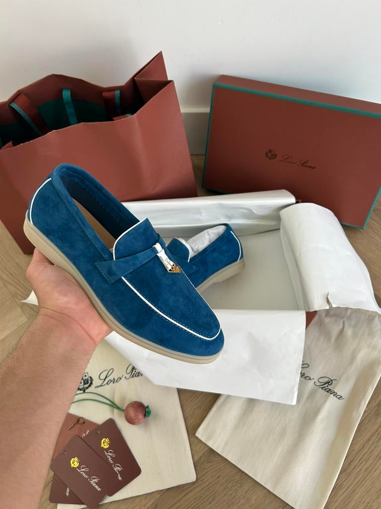 Loro piana, Maat 38, Kleding | Dames, Blauw, Nieuw, Ophalen of Verzenden, Sneakers of Gympen