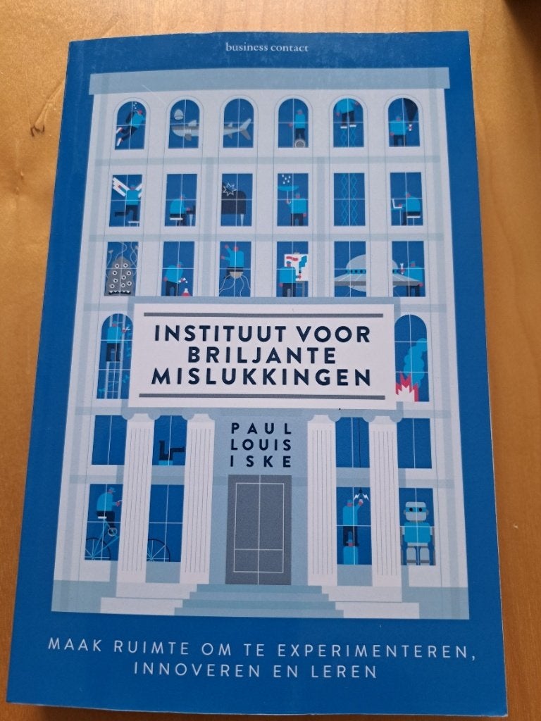 Paul Iske: Instituut voor briljante mislukkingen, als nieuw, Boeken, Ophalen, HBO, Zo goed als nieuw, Paul Iske