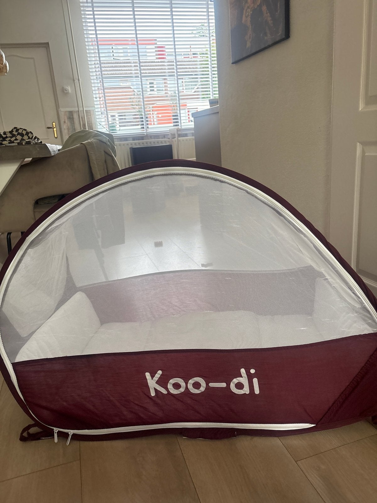 Koo-di baby tentje - Zo goed als nieuw, Ophalen, Zo goed als nieuw, Reisbedje