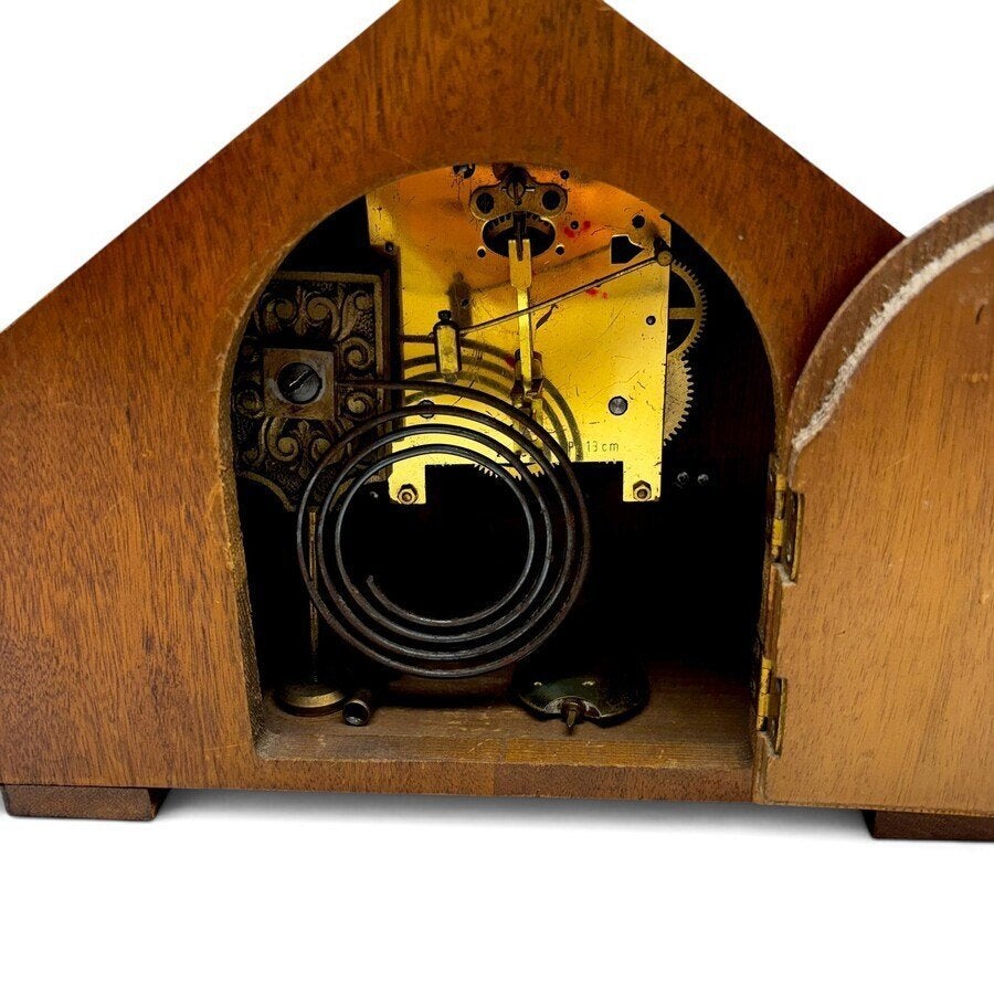 Amsterdamse School pendule, Antiek en Kunst, Ophalen of Verzenden