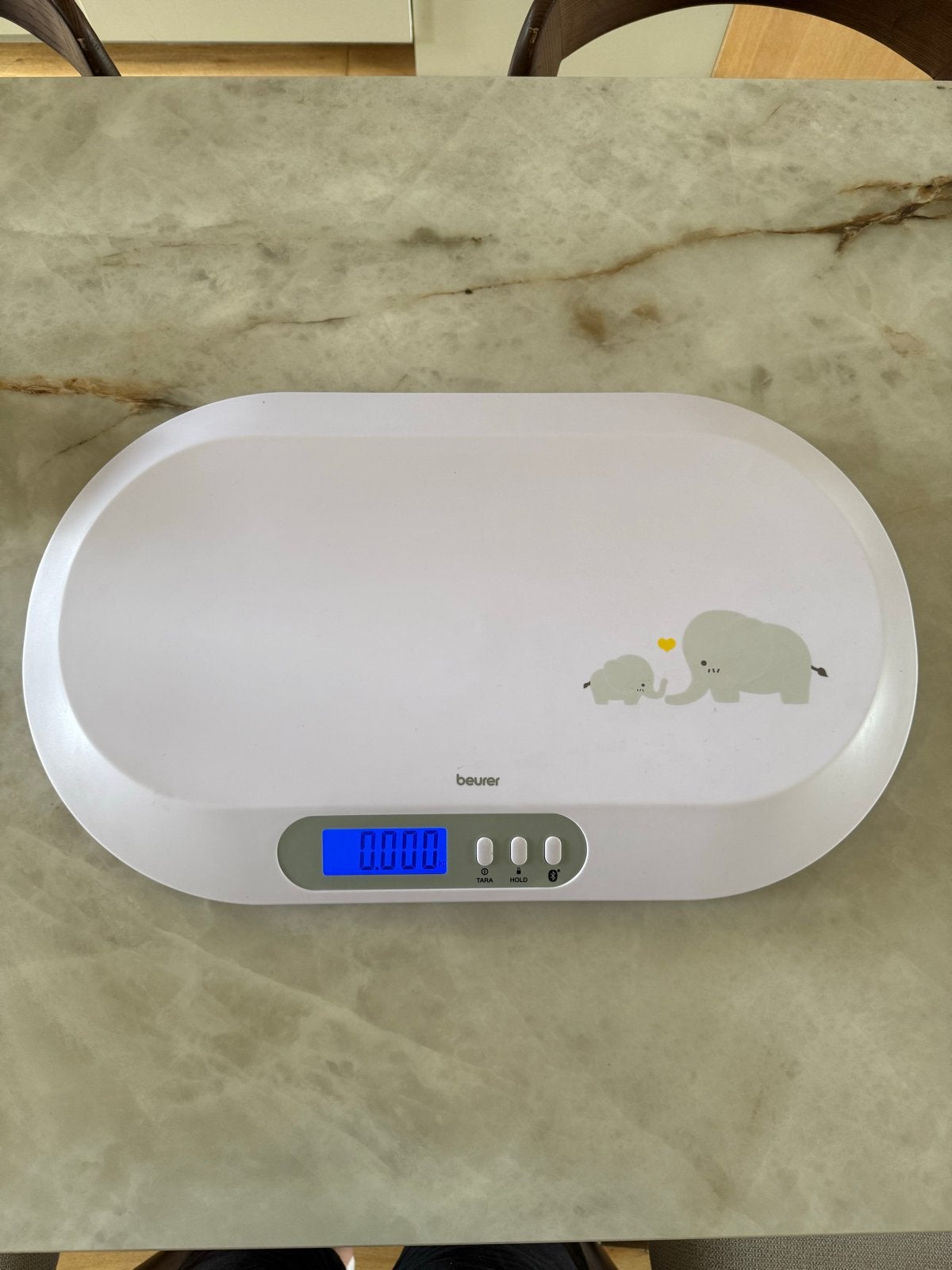 Beurer babyweegschaal met Bluetooth - Zo goed als nieuw, Witgoed en Apparatuur, Weegschalen, Minder dan 10 kg, Ophalen of Verzenden
