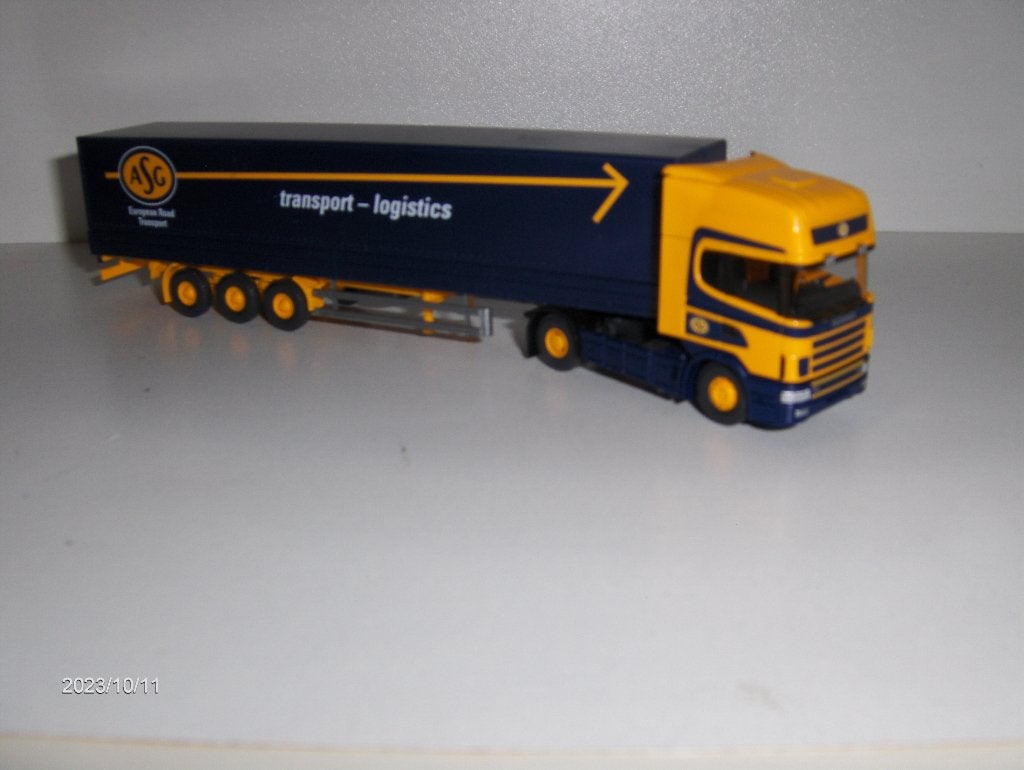 Wiking - Scania  ASG, Ophalen of Verzenden, Zo goed als nieuw, Bus of Vrachtwagen, Wiking