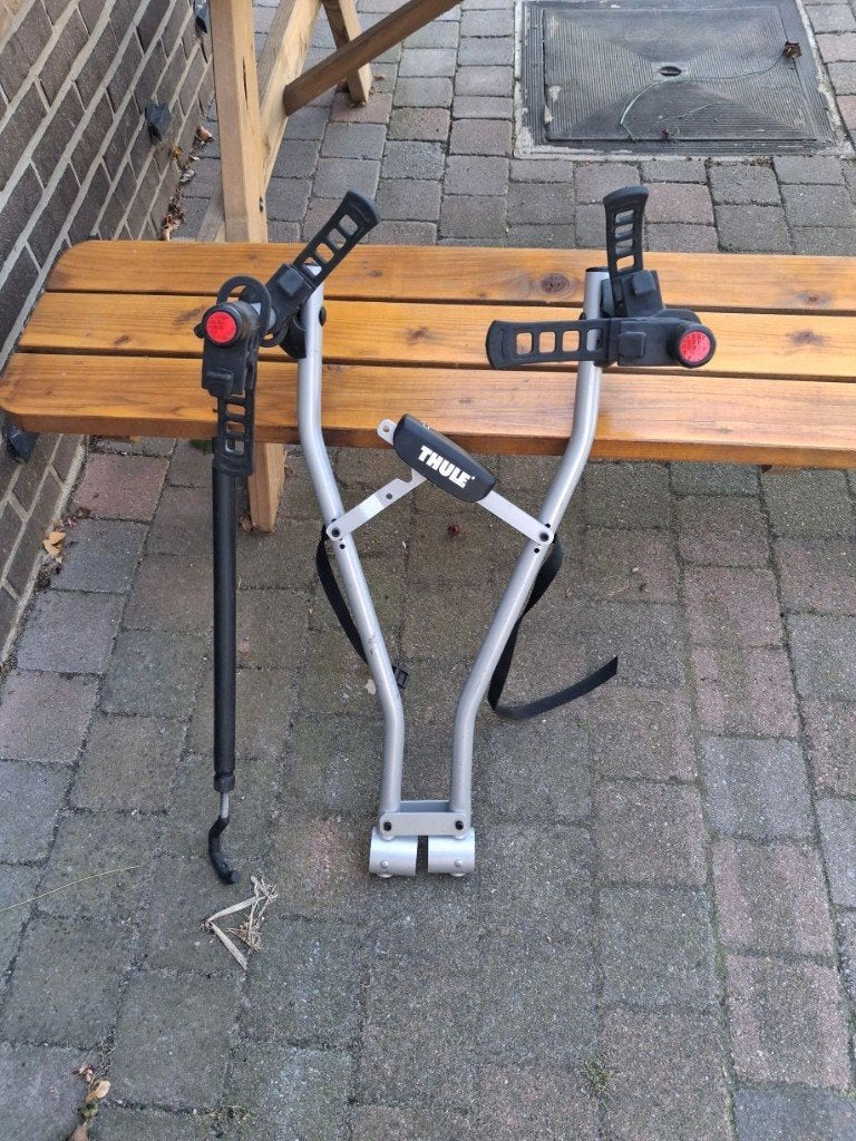 Thule HangOn Fietsendrager met frame adapter, Ophalen, 2 fietsen, Gebruikt, Trekhaakdrager