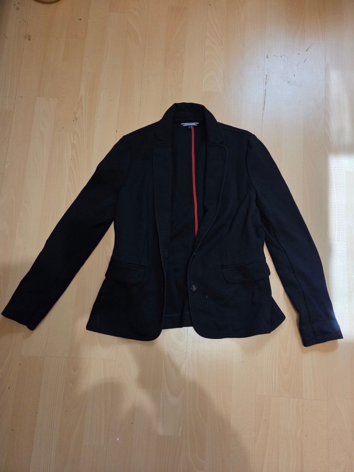 Tommy Hilfiger jasje colbert heren zwart maat M 12, Maat 48/50 (M), Zwart, Tommy Hilfiger, Ophalen of Verzenden