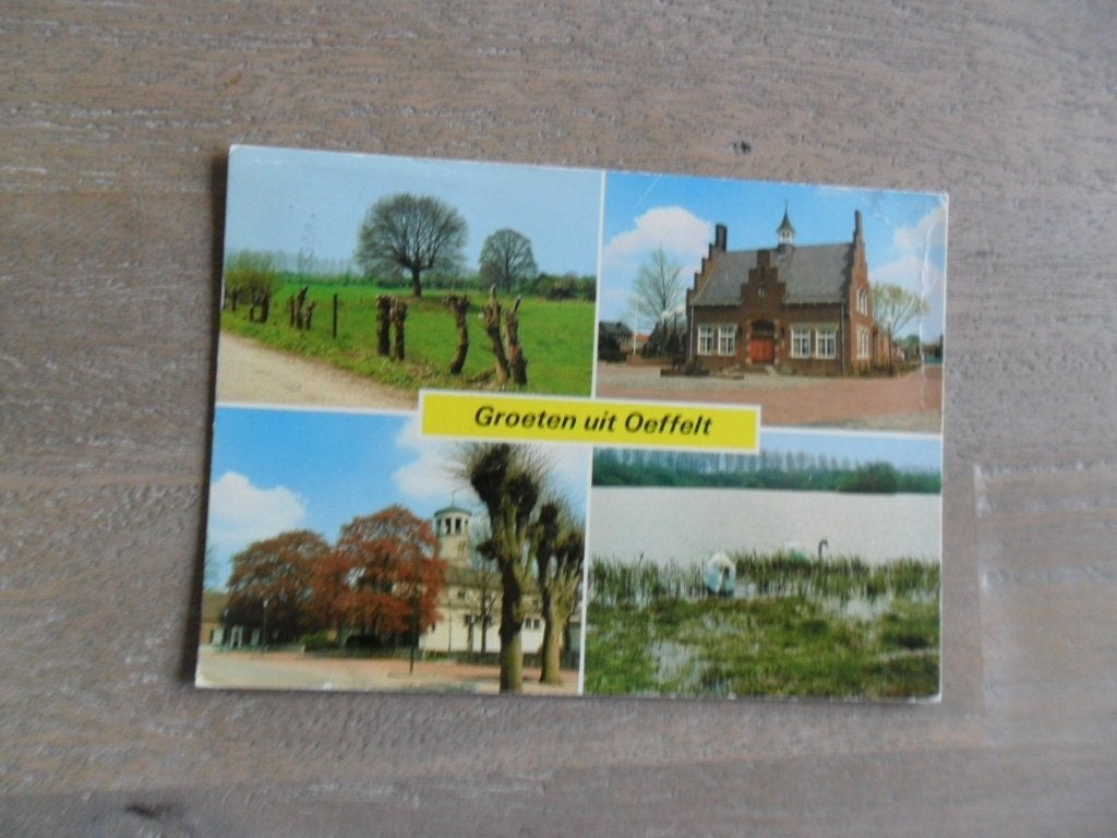Oeffelt, zwaan 1979, Verzenden, 1980 tot heden, Gelopen, Noord-Brabant