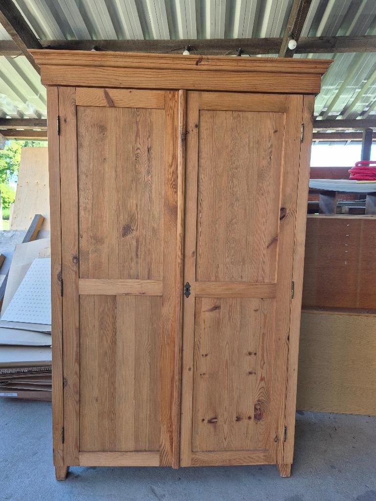 Vintage oud hollandse kast, Ophalen, Gebruikt, 100 tot 150 cm, 50 tot 75 cm