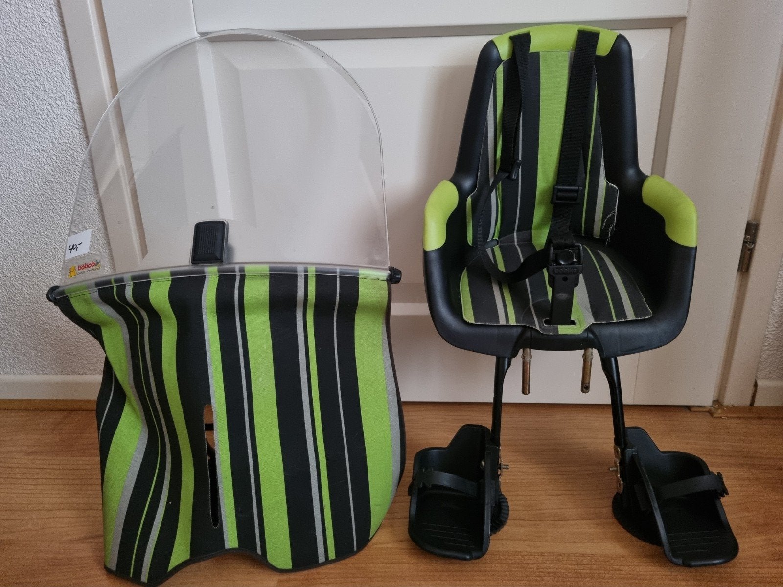 Bobike fietsstoeltje voor met windscherm, Fietsen en Brommers, Ophalen, Voorzitje, Bobike, 0 t/m 13 kg