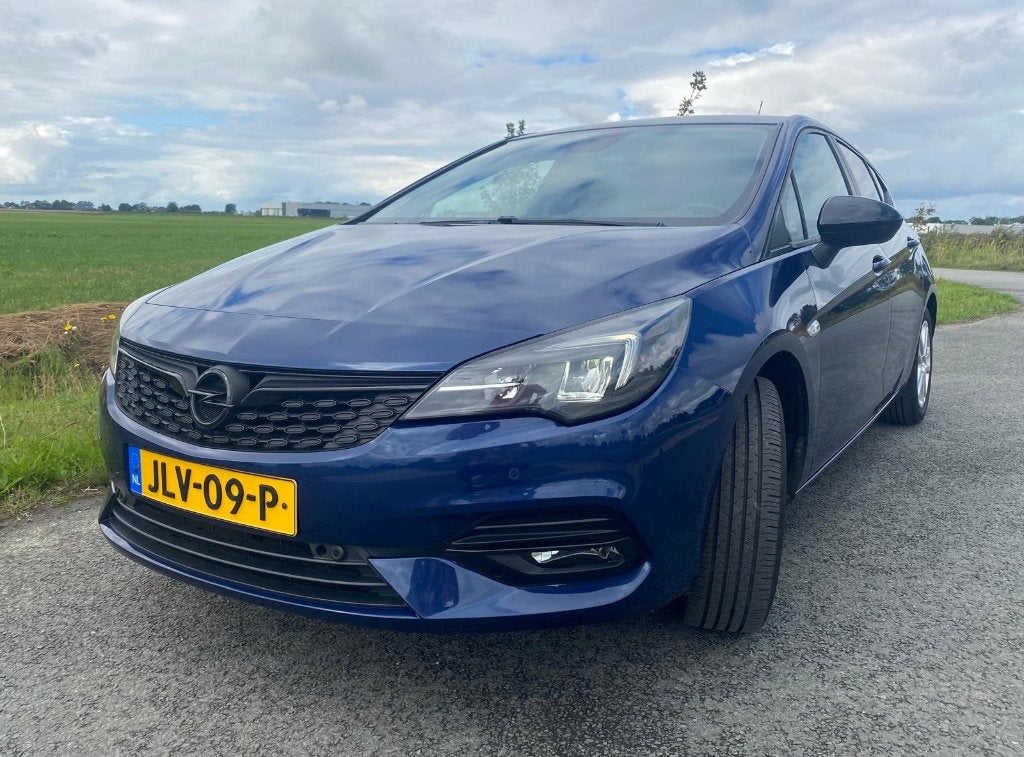 Opel Astra 1.2 Turbo 110 pk Edition | 2020 | | 62.000 km, Auto's, Voorwielaandrijving, Stof, 1199 cc, Blauw