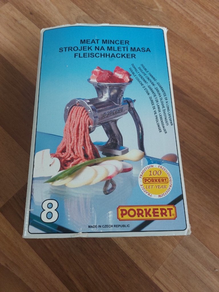 Originele Porkert 8 vleesmolen., Ophalen of Verzenden, Zo goed als nieuw