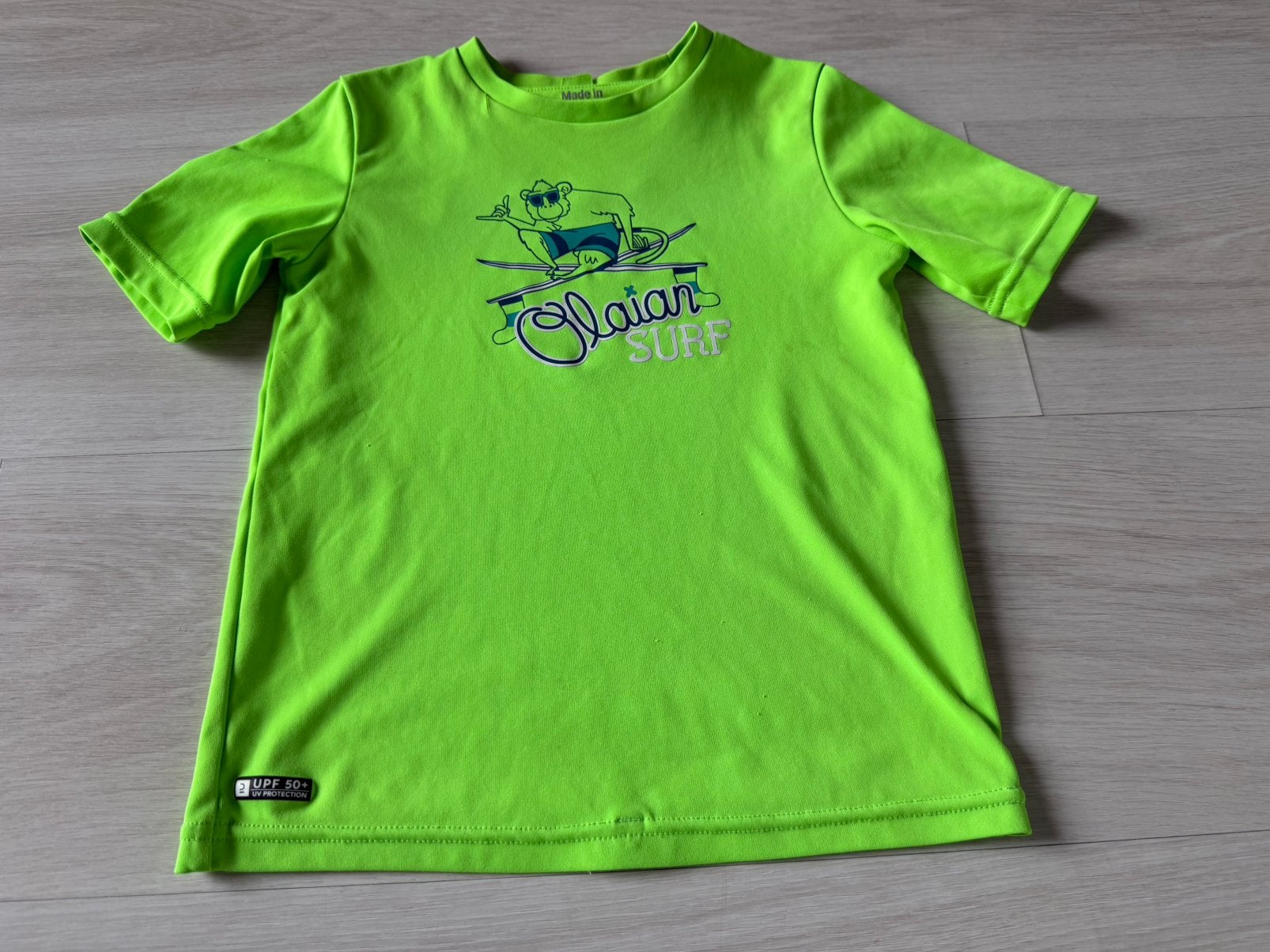 UV shirt maat 128, Ophalen of Verzenden, Zo goed als nieuw, Jongen of Meisje, Sport- of Zwemkleding