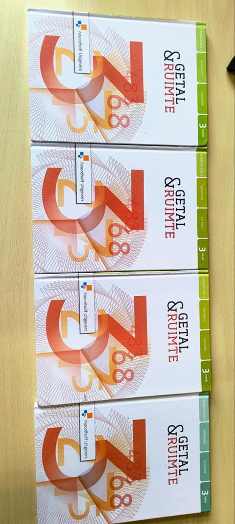 Getal en Ruimte 12e editie - Havo/VWO Wiskundeboeken, Boeken, Schoolboeken, Ophalen of Verzenden