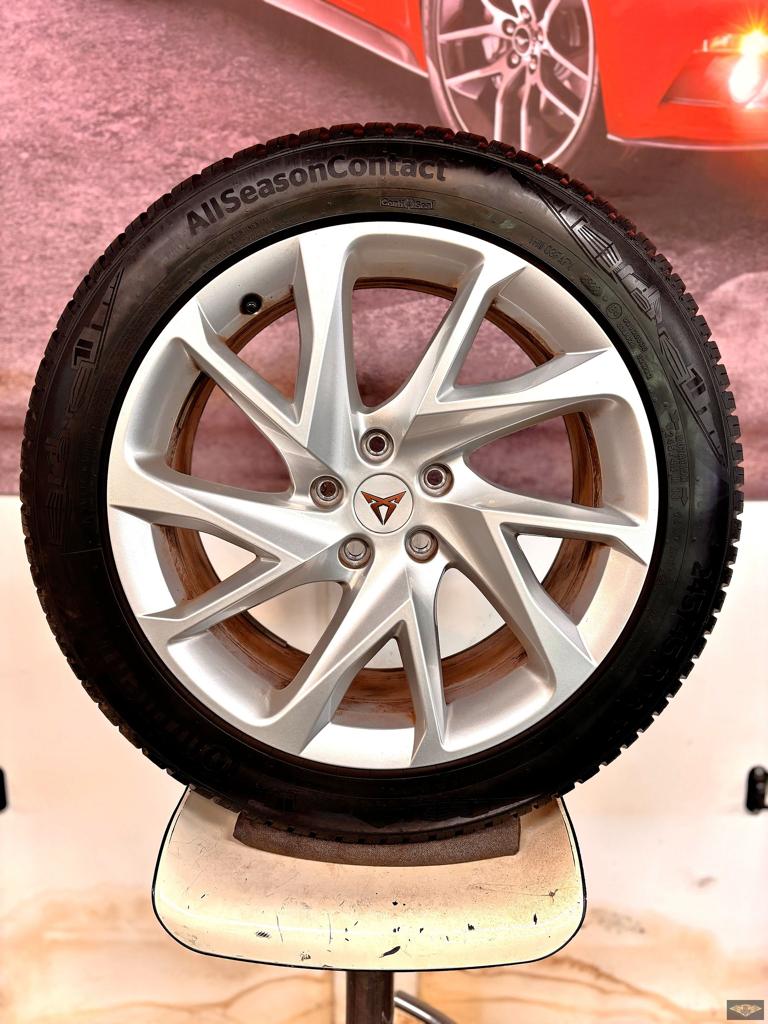 18 inch 5x112 Origineel Cupra Formentor Velgen + Continental, Auto-onderdelen, Ophalen, 18 inch, -, -