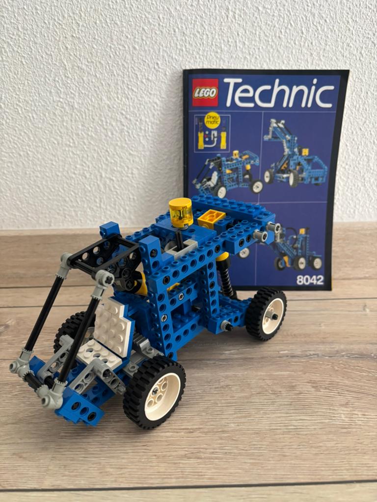 Lego 8042 Pneumatic Set Technisch, Gebruikt, Lego, Ophalen of Verzenden, Technic