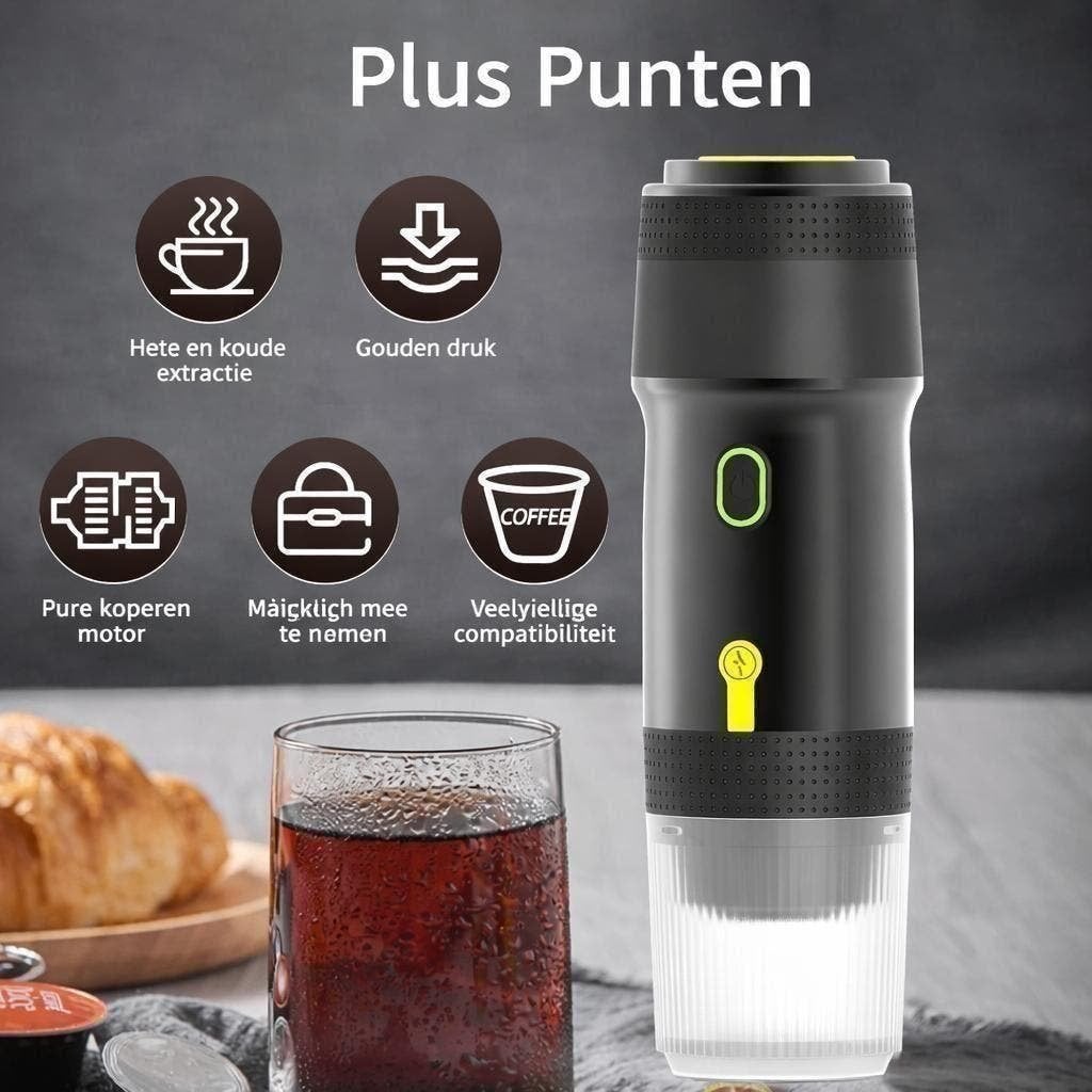 Foto 3 van Draagbare 3-in-1 Koffiemachine op accu!