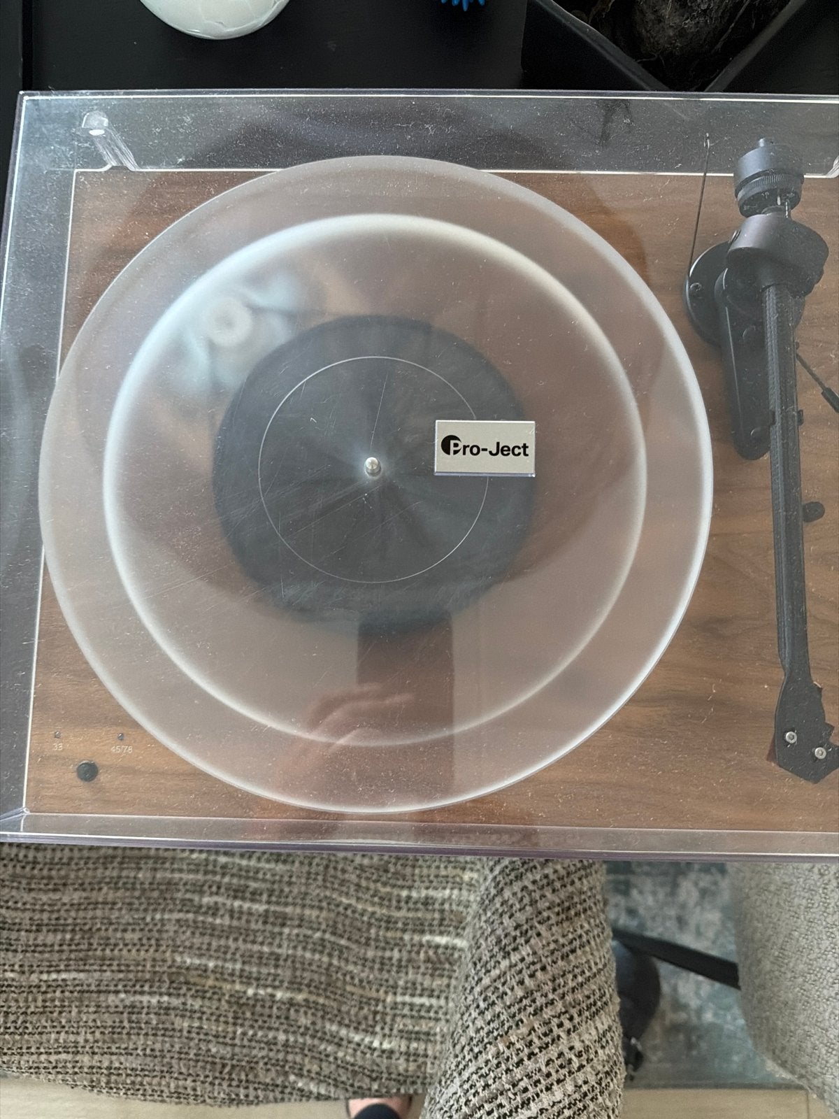 Pro-Ject Debut Carbon Esprit SB Phono Platenspeler, Ophalen, Zo goed als nieuw, Platenspeler, Overige merken