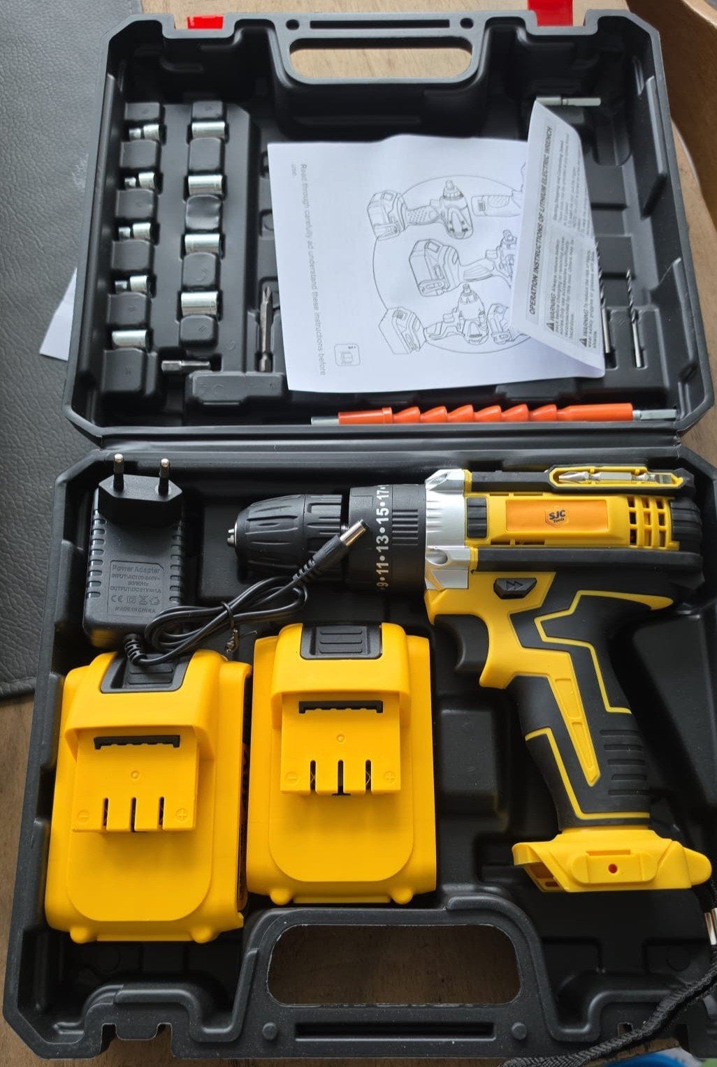accu schroefmachine set nieuw, -, -, Nieuw, Ophalen of Verzenden
