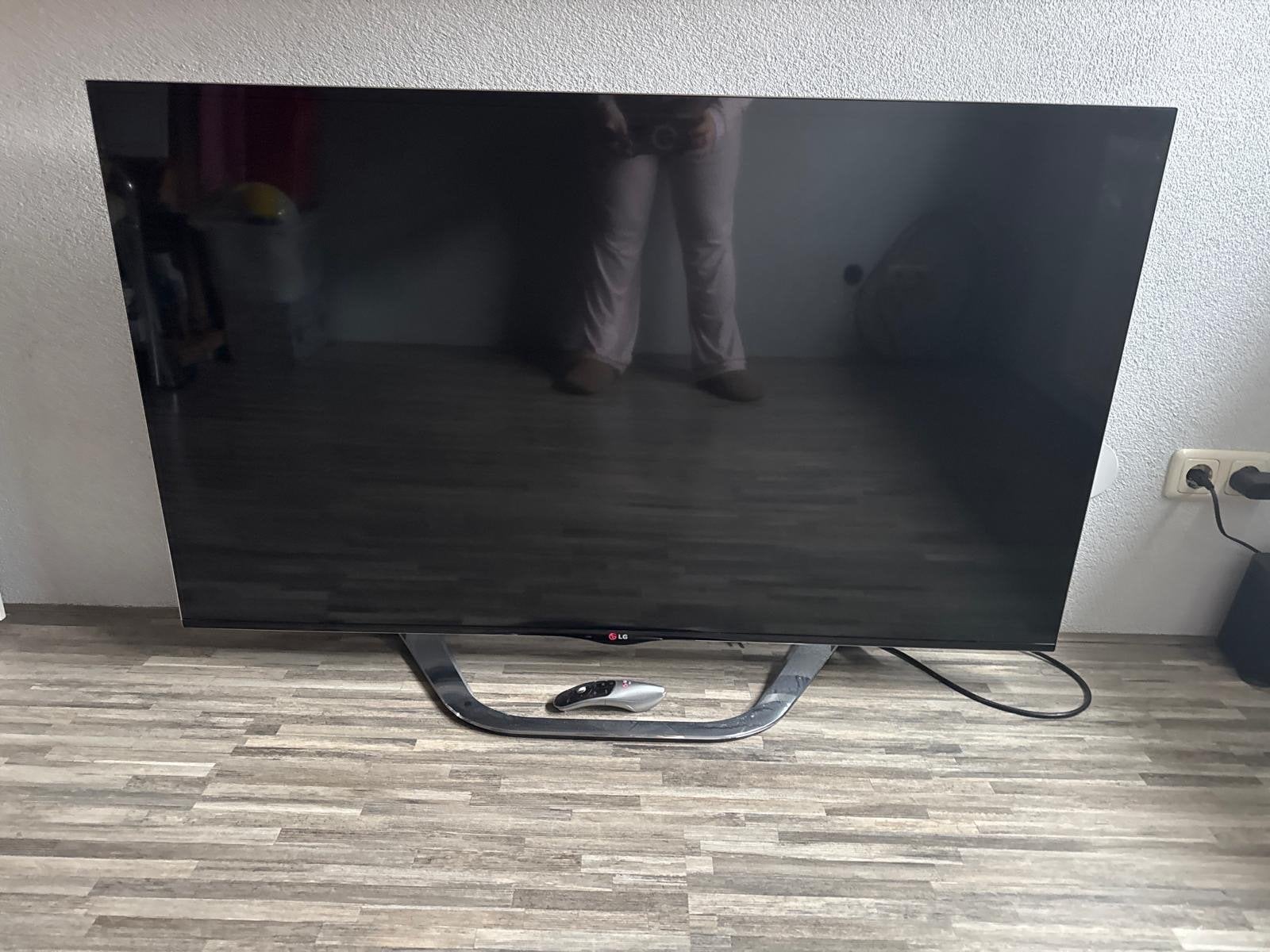 LG TV 55 inch - Smart TV met afstandsbediening, Audio, Tv en Foto, Televisies, Ophalen, 50 Hz, 100 cm of meer, Full HD (1080p)