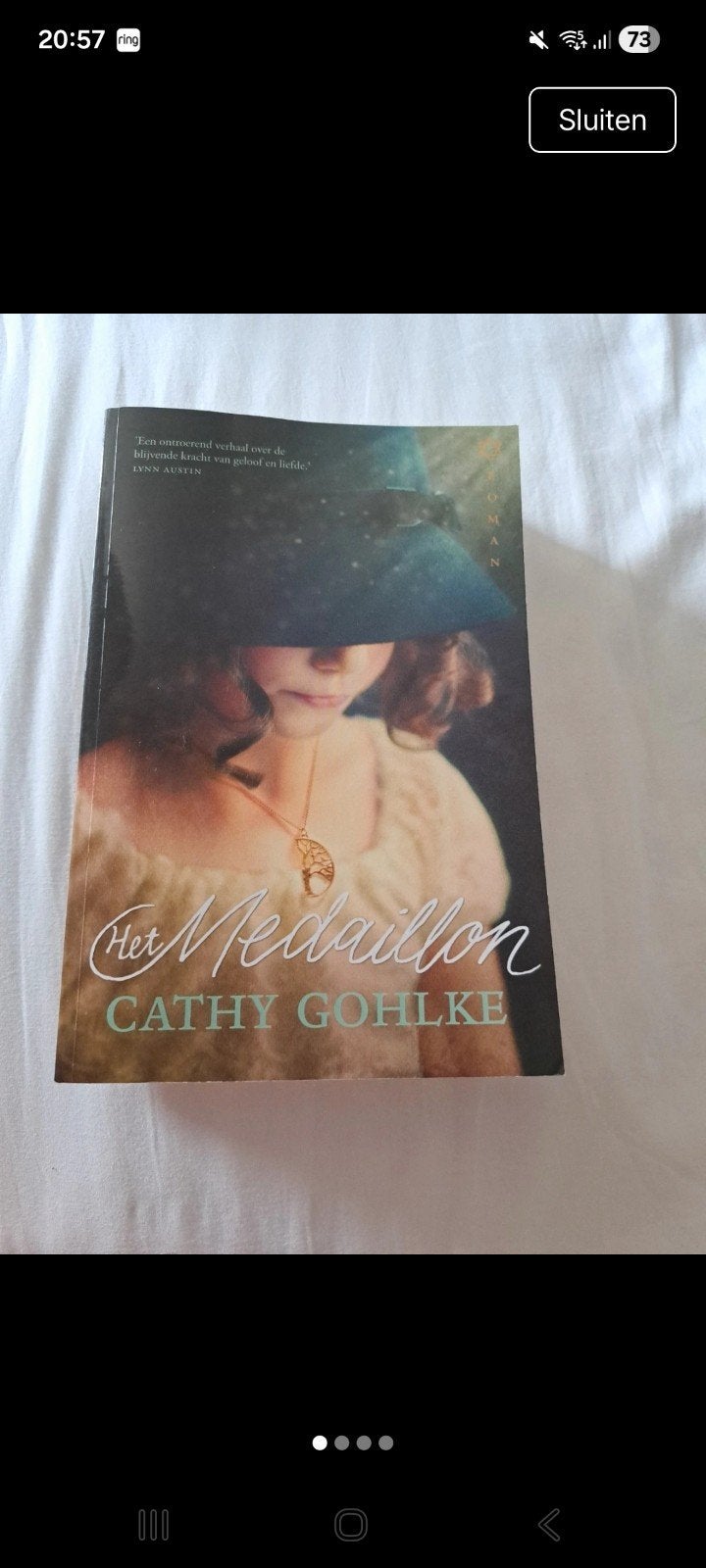 Het Medaillon - Cathy Gohlke (Roman), Boeken, Ophalen of Verzenden, Gelezen, Cathy Gohlke, Nederland
