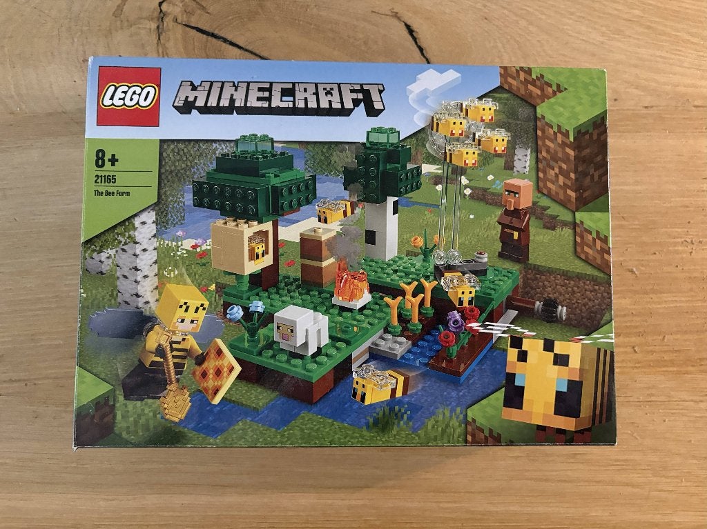LEGO Minecraft De bijenhouderij (21165), Inclusief instructies, Minecraft, Lego, Ophalen of Verzenden