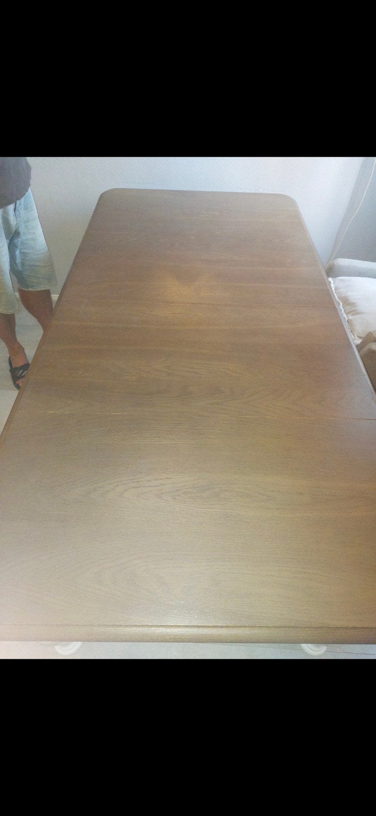 Eettafel met uitschuifbaar blad en gedraaide poten, Huis en Inrichting, Ophalen, Gebruikt, Landelijke, klassieke stijl, 50 tot 100 cm