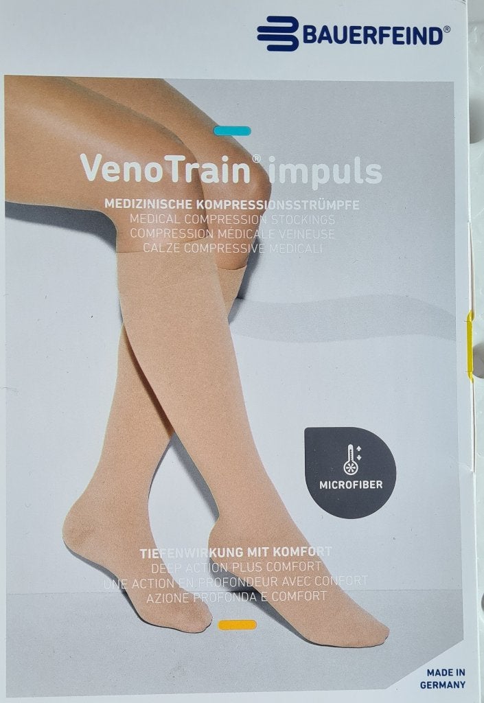 Nieuw, steunkousen met open tenen gedeelte, caramel, Diversen, Ophalen of Verzenden, Nieuw