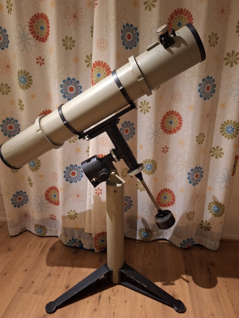 Vintage Telescoop NPZ Tal 2, Audio, Tv en Foto, Ophalen, Gebruikt, 80 tot 200 mm, Spiegeltelescoop (reflector)