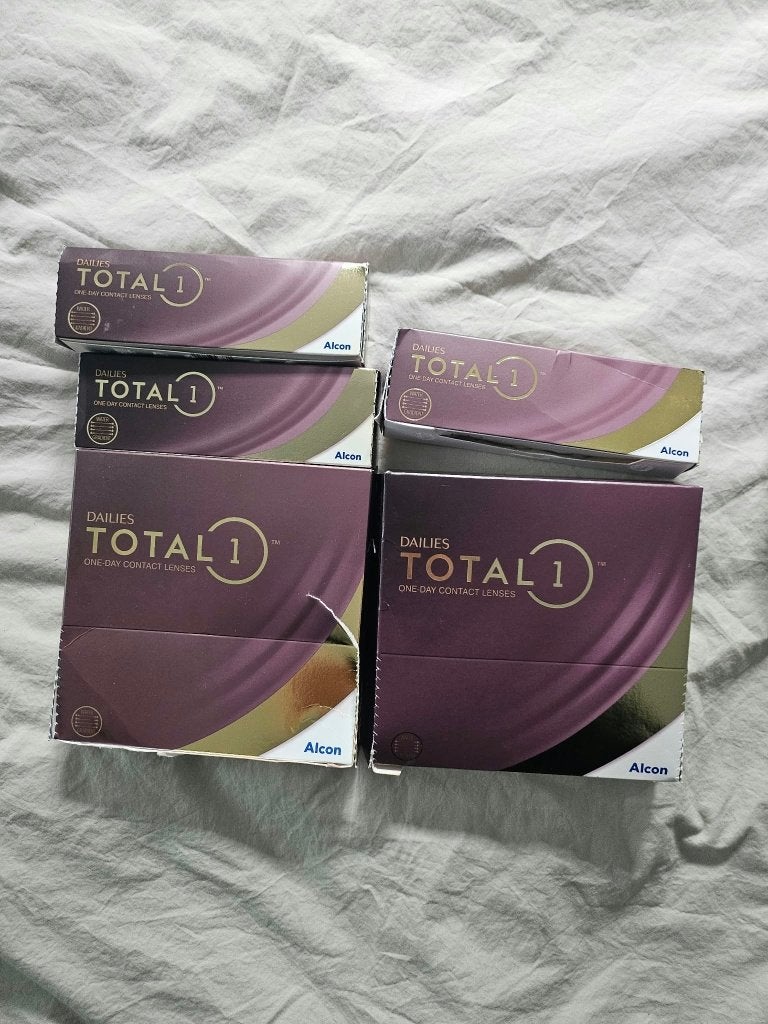 Dailies Total 1 lenzen (-4.75; -5; -5.5; -5.75), Ophalen, Nieuw, Ogen, Overige typen