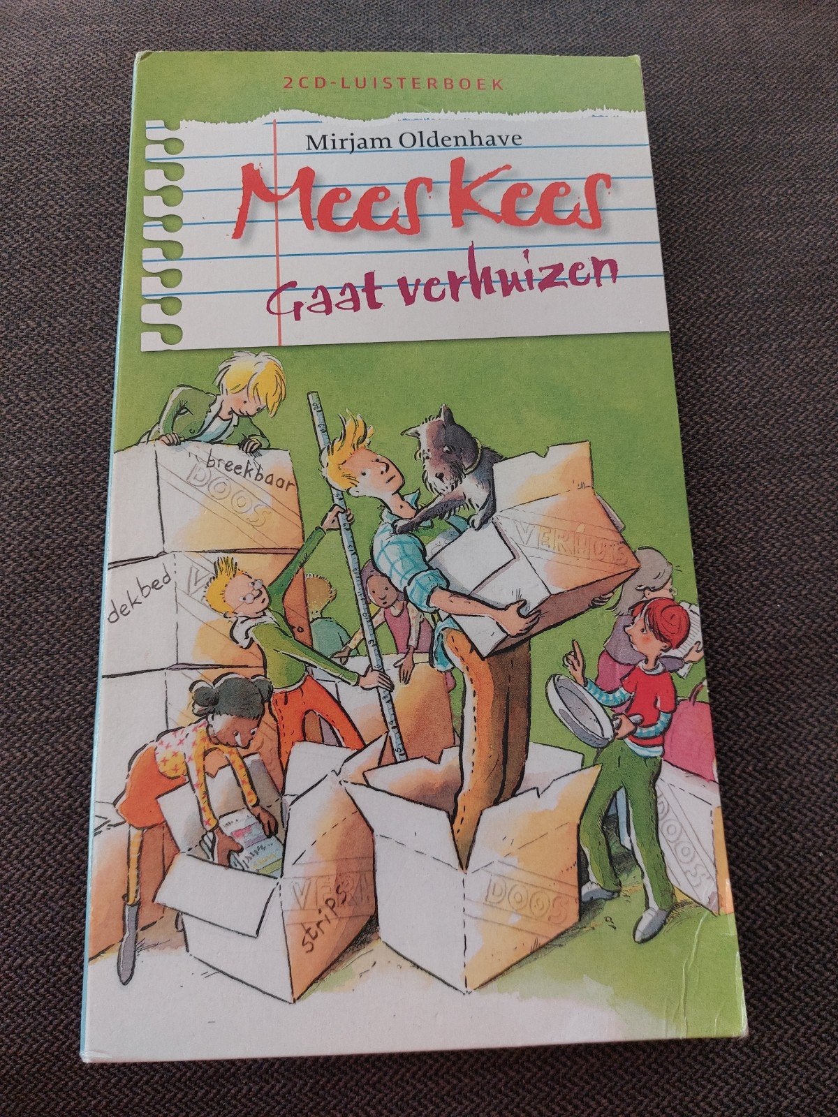 Mees Kees Gaat Verhuizen - Luisterboek op 2 CD's, Boeken, Luisterboeken, Ophalen of Verzenden, Mirjam Oldenhave, Cd, Kind