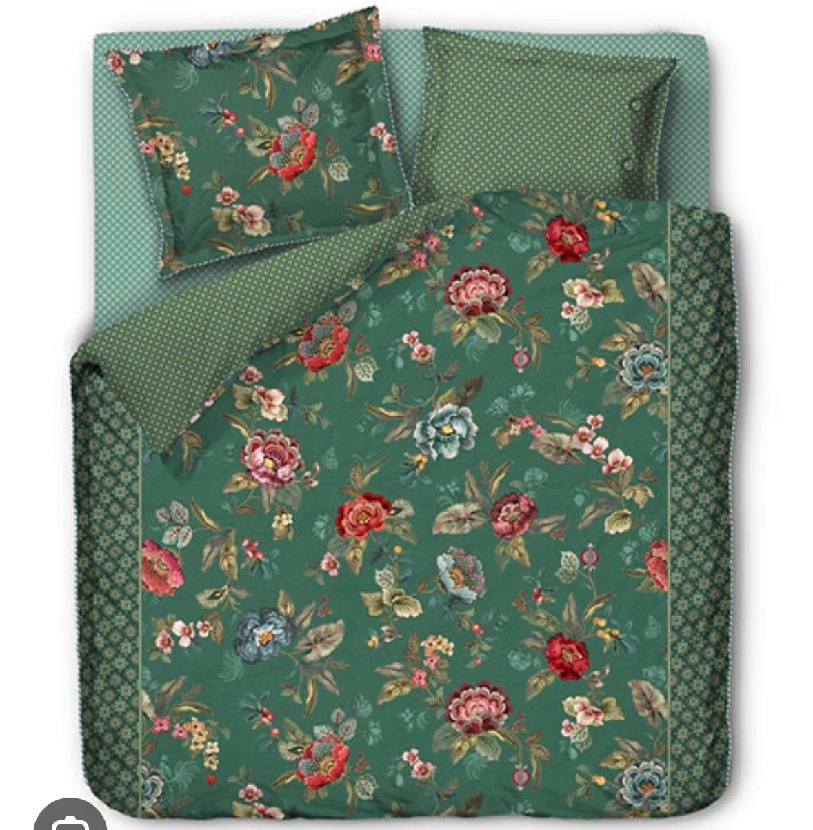Studio Pip Poppy Stitch dekbedovertrek lits-jumeaux 220x240, Ophalen, Dekbedovertrek, Tweepersoons, Zo goed als nieuw