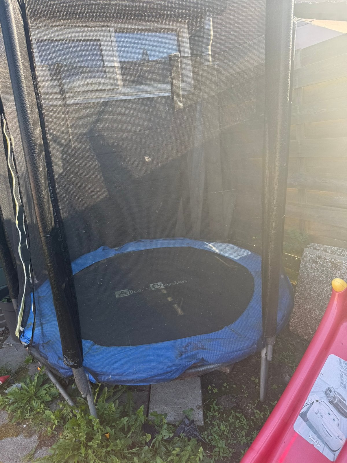 Trampoline gratis, Ophalen of Verzenden, Gebruikt