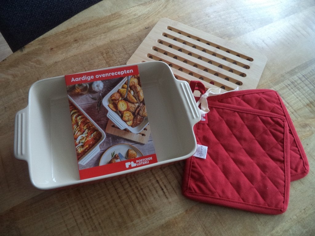 Postcodeloterij ovenschaal nieuw, Overige merken, Nieuw, Ophalen of Verzenden, Schaal of Schalen
