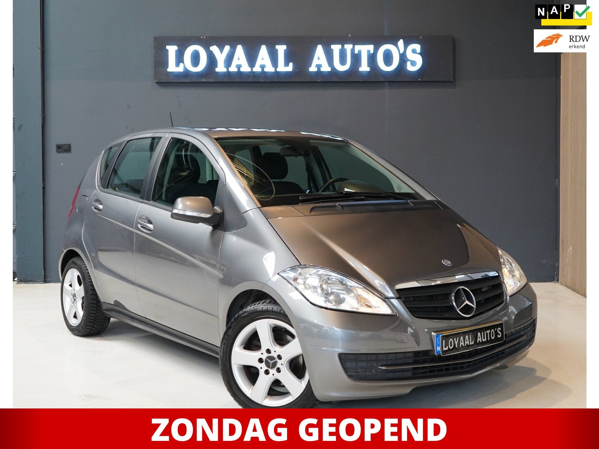 Mercedes-Benz A-klasse 160 Business Class | AUTOMAAT | NAP |, Auto's, Euro 5, Automatische klimaatregeling, Origineel Nederlands