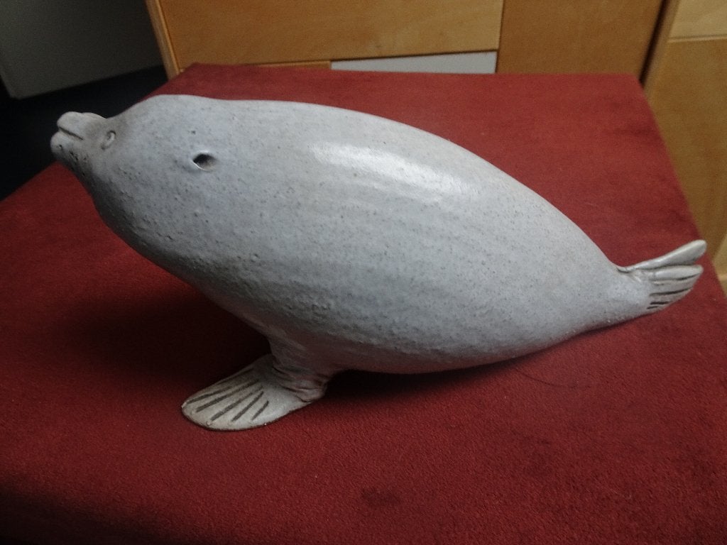 Keramiek Zeehondje, Ophalen of Verzenden