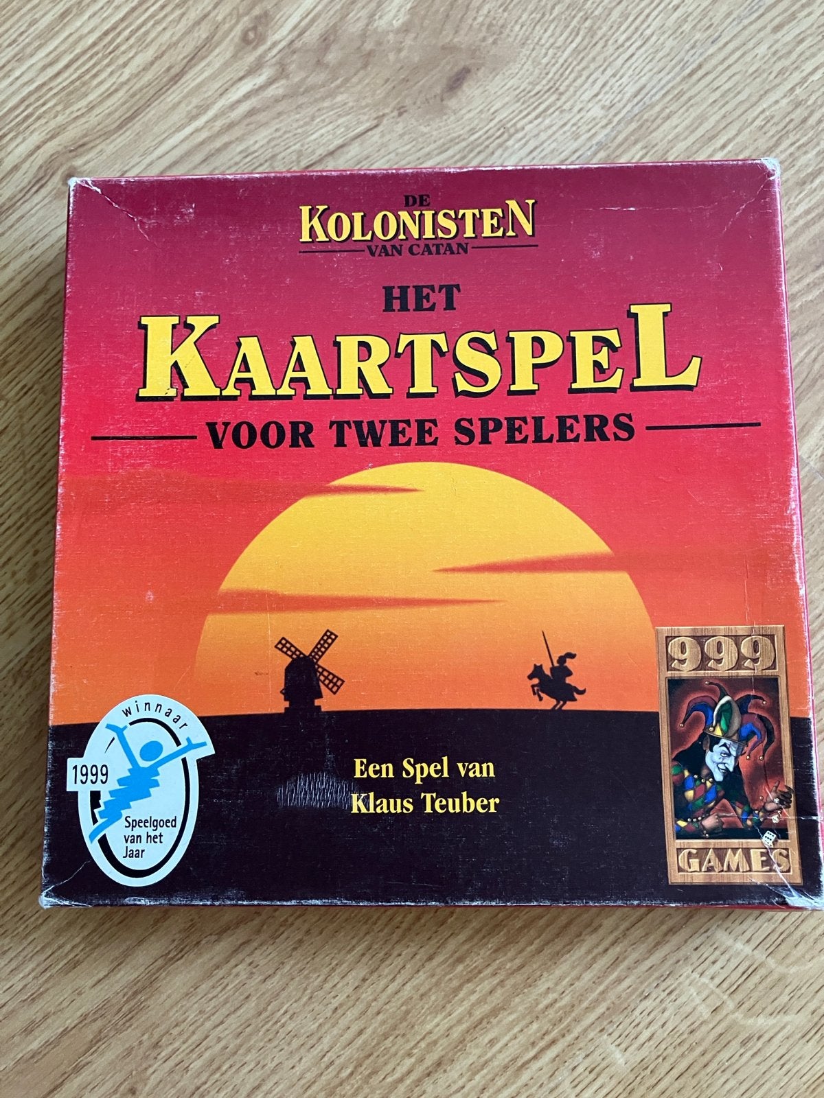 Kolonisten van Catan: Het Kaartspel voor Twee Spelers, Een of twee spelers, Ophalen of Verzenden, Gebruikt
