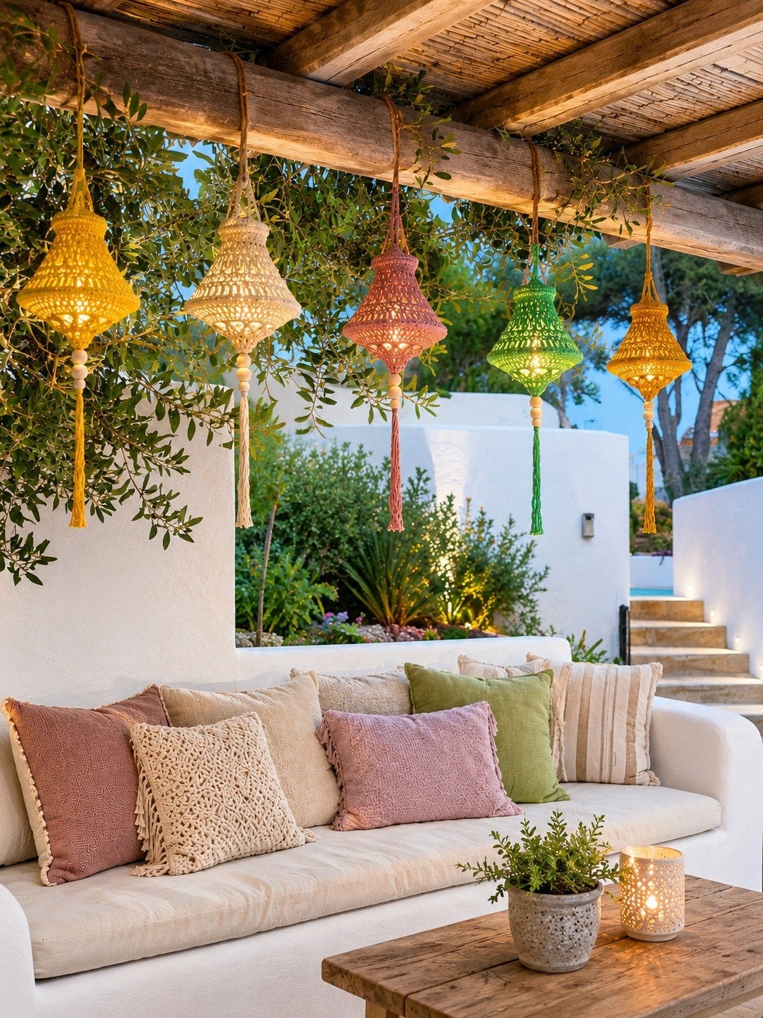 Lampionnetjes, Ophalen of Verzenden, Nieuw, Meerkleurig, Boho