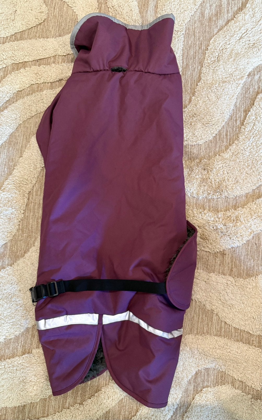 Pomppa ToppaPomppa Plum Winterjas Hond – Maat 60 – Nieuw!, Overige maten, Nieuw, Ophalen of Verzenden, Hondenjas