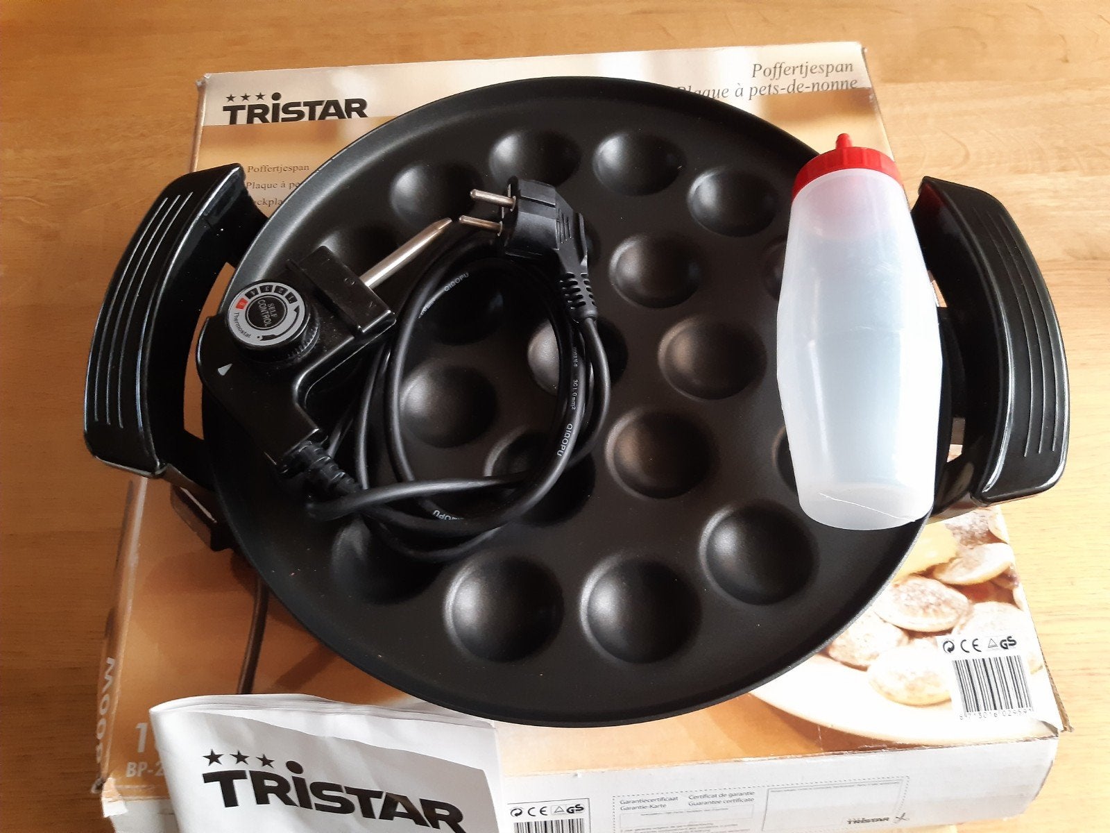Tristar Poffertjespan BP-2959 - Zo goed als nieuw, Witgoed en Apparatuur, Overige Witgoed en Apparatuur, Zo goed als nieuw, Ophalen