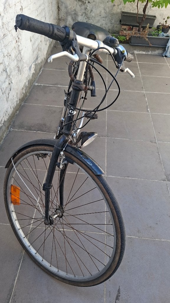 Fiets Dunlop Tracer stadsfiets 28" – Rijklaar – Goede staat, Gebruikt, Velgrem, Versnellingen, 56 cm of meer