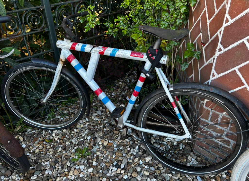 VanMoof no5 | Niet elektrisch & kapot stuur, Ophalen, Gebruikt, Terugtraprem, Overige merken